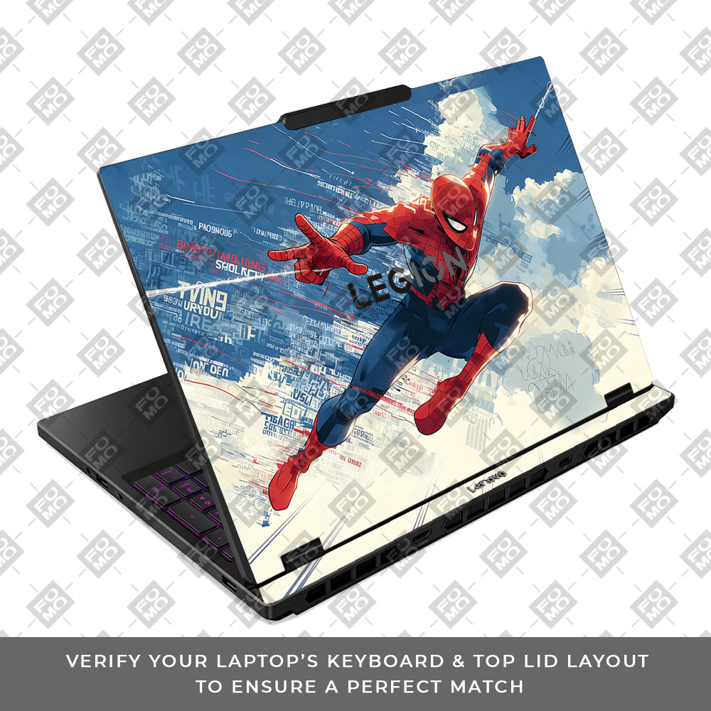 Spiderman Velocity Lenovo Legion 5 15IRX10 Laptop Skin