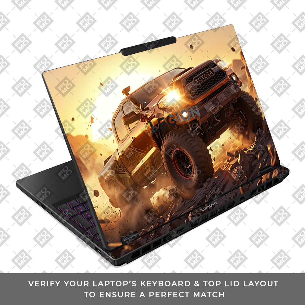 Toyota Off Road Beast Lenovo Legion 5 15IRX10 Laptop Skin