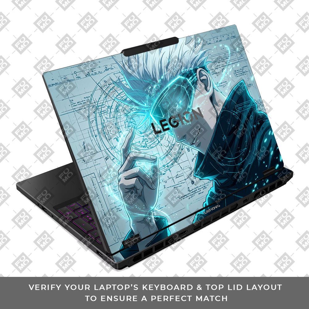 Gojo Satoru Power Lenovo Legion 5 15IRX10 Laptop Skin