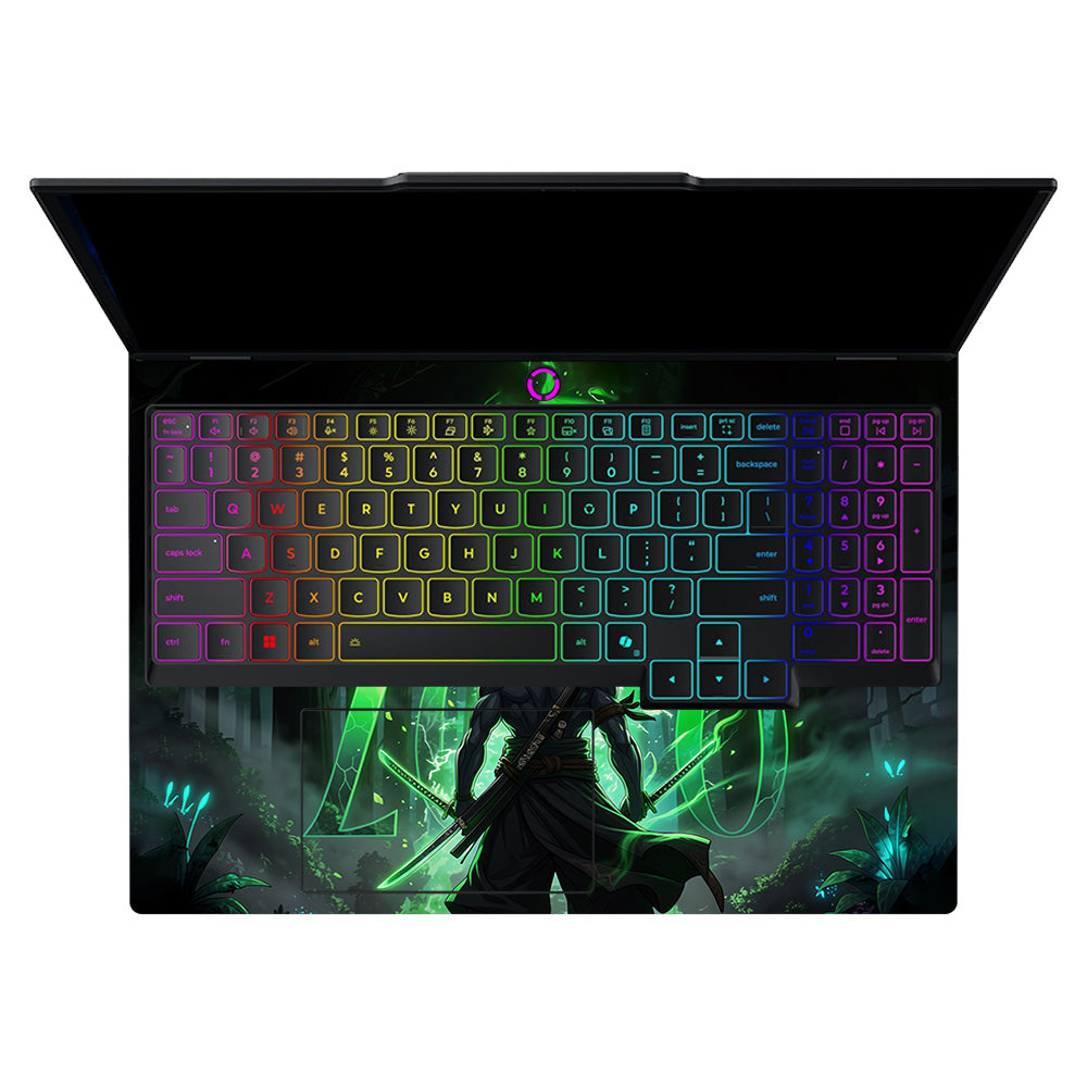 Zoro Green Aura Lenovo Legion 5 15IRX10 Laptop Skin