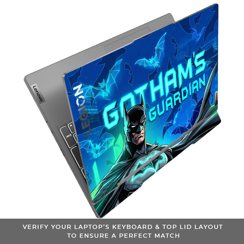 Gotham's Guardian Batman Lenovo Legion 5 15IRX9 3D Laptop Skin