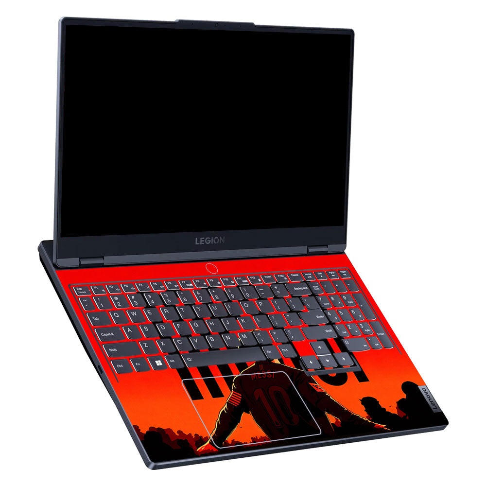 Messi Red Aura Lenovo Legion 5 15IRX9 3D Laptop Skin