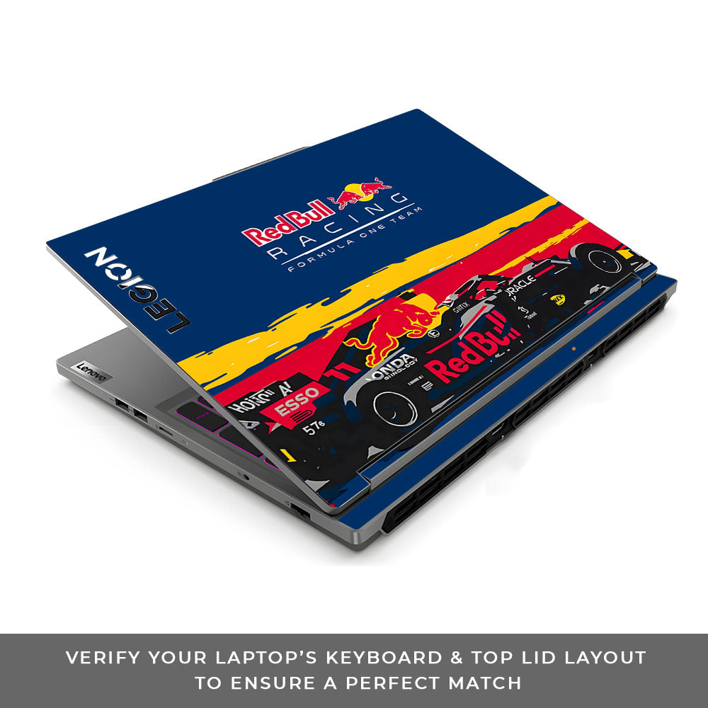 Red Bull Racing Formula One Team Lenovo Legion 5 16IRX9 3D Laptop Skin