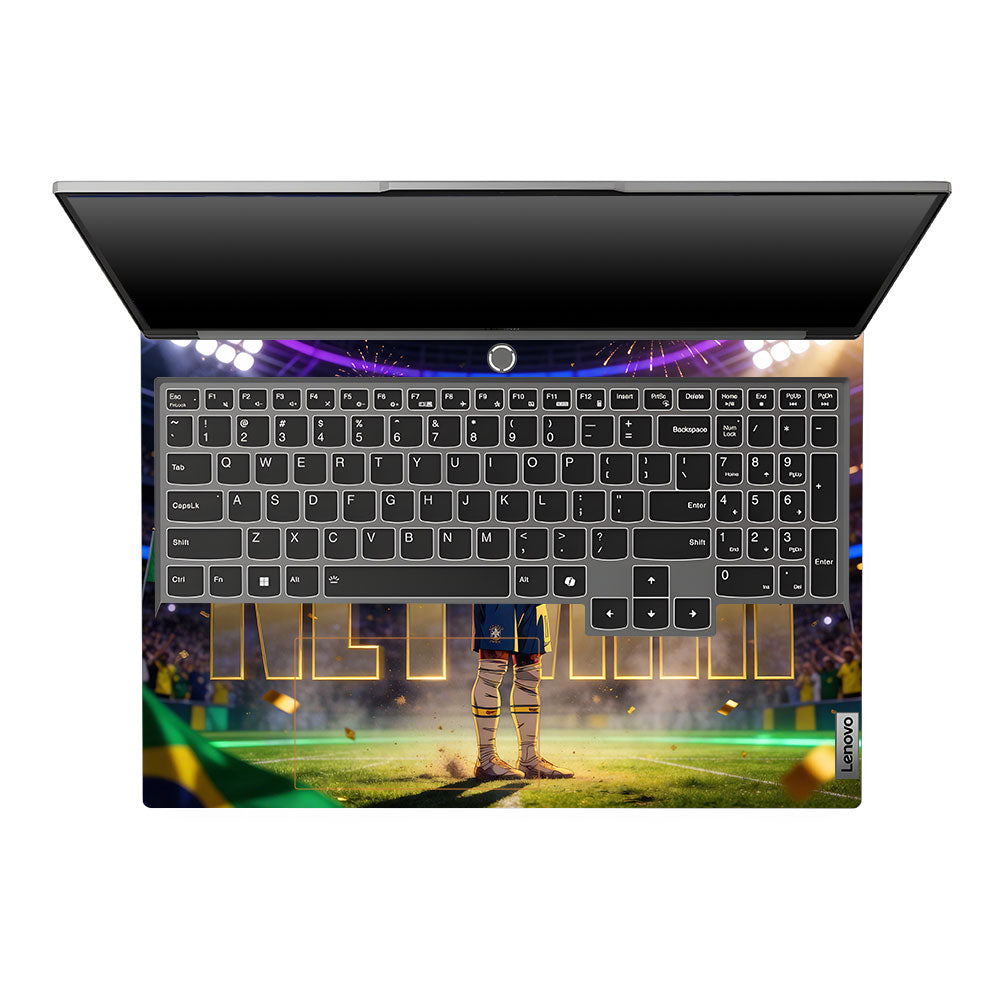 Neymar Golden Aura Lenovo Legion 5 16IRX9 3D Laptop Skin