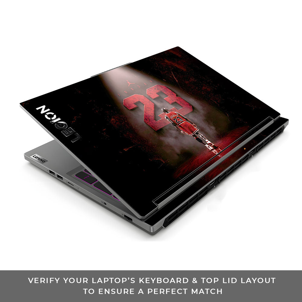 Jordan 23 Lenovo Legion 5 16IRX9 3D Laptop Skin