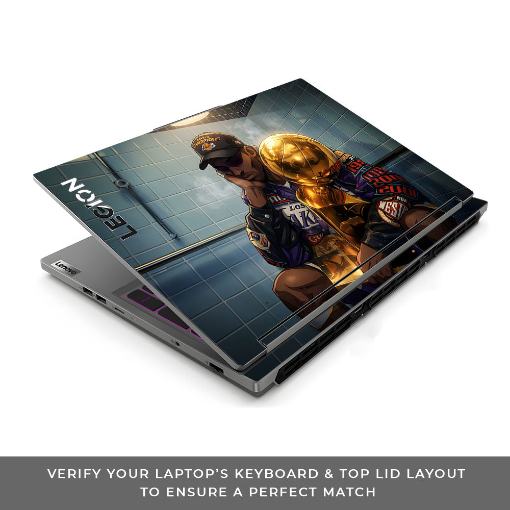 Kobe Trophy Lenovo Legion 5 16IRX9 3D Laptop Skin
