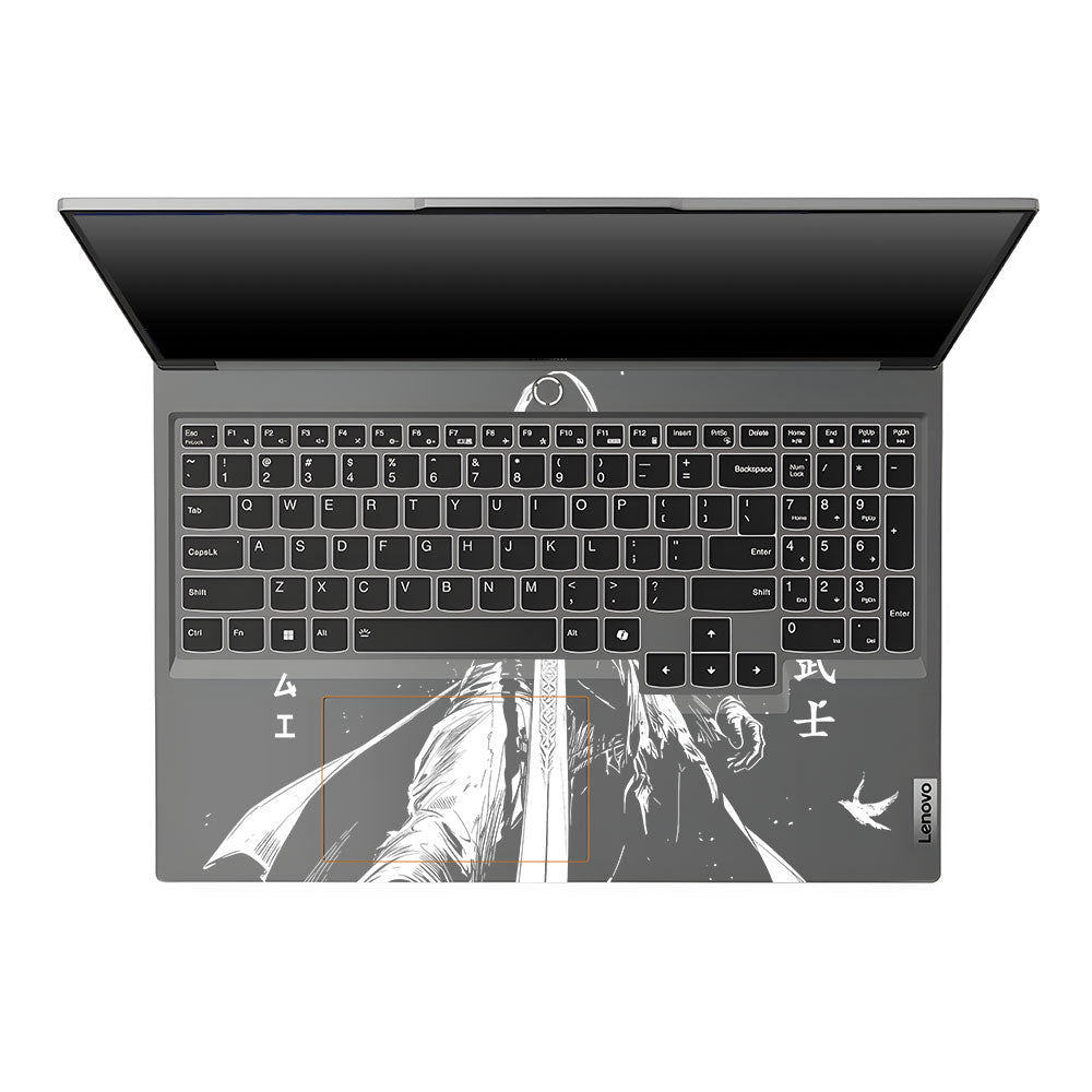 Transparent Ghost Samurai Lenovo Legion 5 16IRX9 Laptop Skin