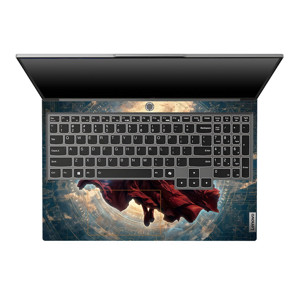 Superman Flying Beyond the Cosmos Lenovo Legion 5 16IRX9 3D Laptop Skin