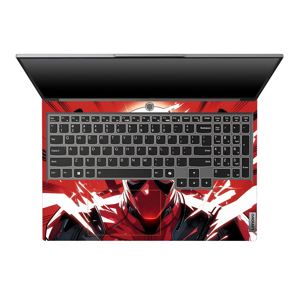 Crimson Masked Antihero Lenovo Legion 5 16IRX9 3D Laptop Skin