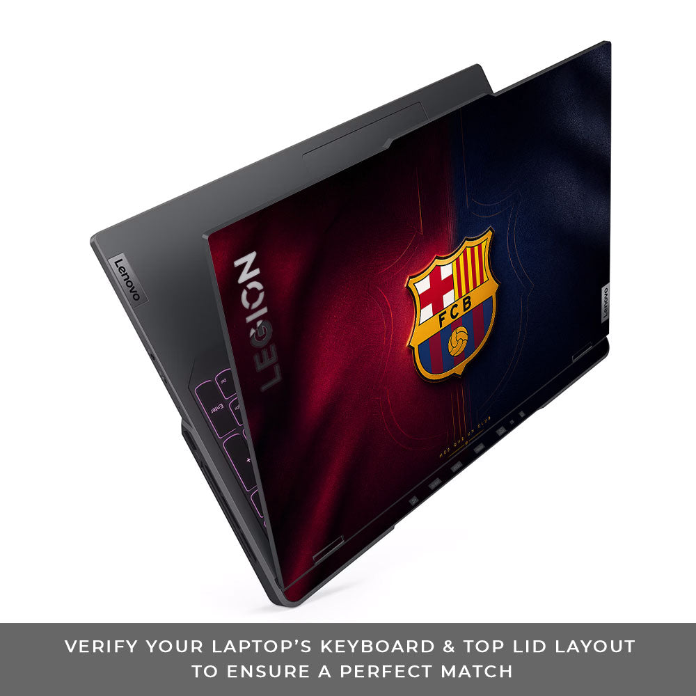 Catalan Pride Barcelona Legacy Lenovo Legion 5 Pro 16IRX8 and 16IRX9 3D Laptop Skin