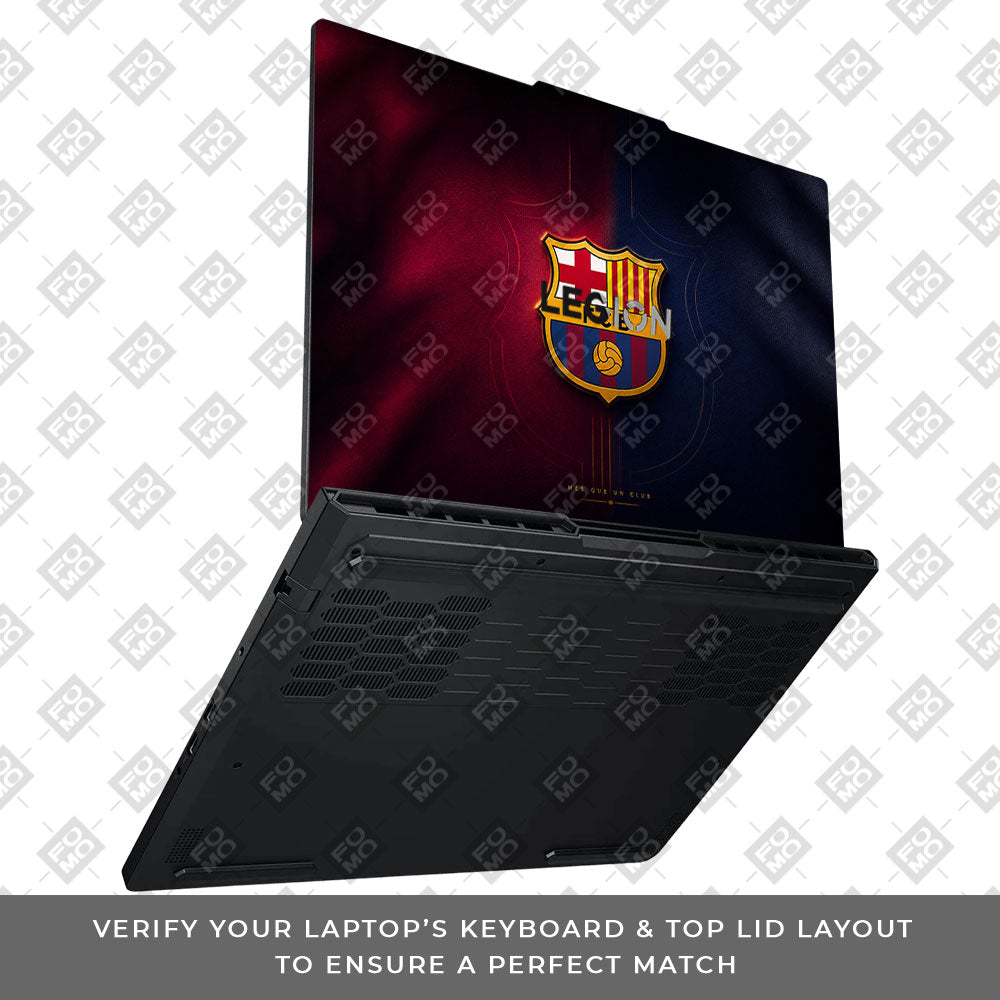 Catalan Pride Barcelona Legacy Lenovo Legion Pro 5 16ADR10 3D Laptop Skin