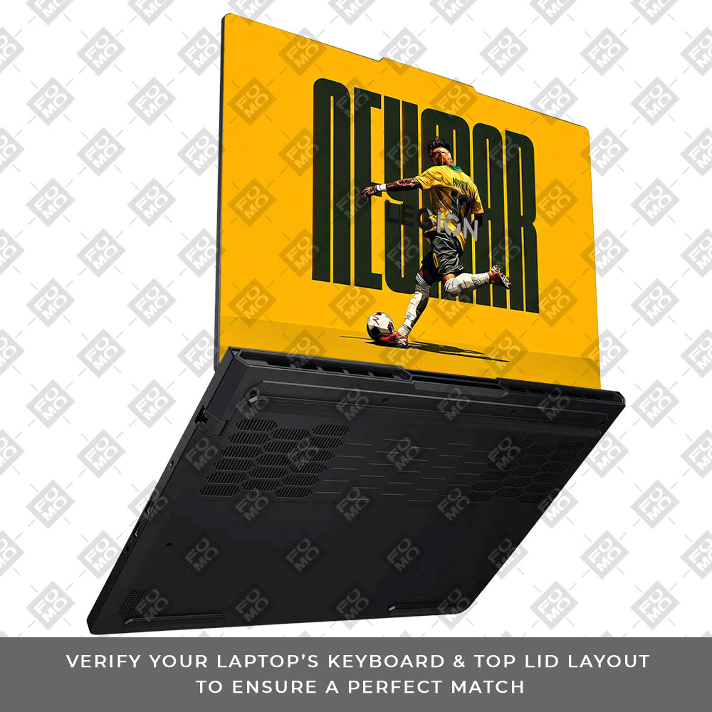 Neymar Brazil Drip Lenovo Legion Pro 5 16ADR10 3D Laptop Skin