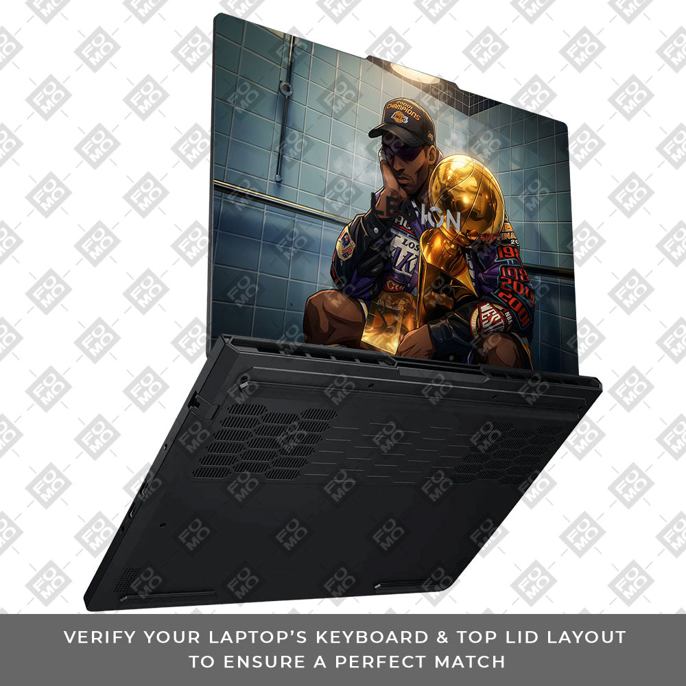 Kobe Trophy Lenovo Legion Pro 5 16ADR10 3D Laptop Skin