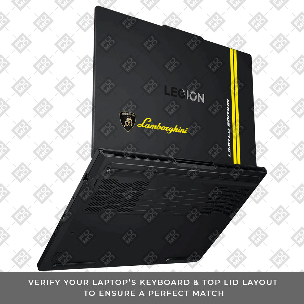 Transparent Lamborghini Limited Edition Lenovo Legion Pro 5 16ADR10 Laptop Skin