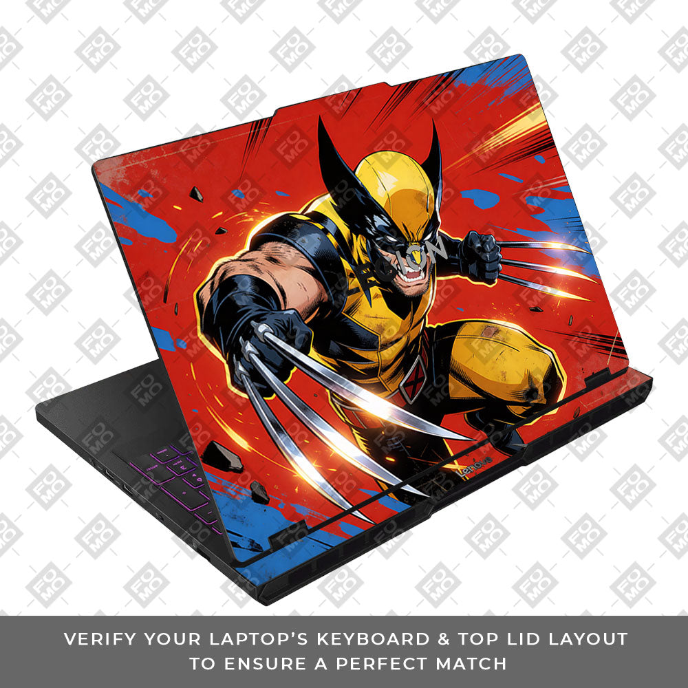Adamantium Rage Lenovo Legion Pro 5 16AFR10 3D Laptop Skin