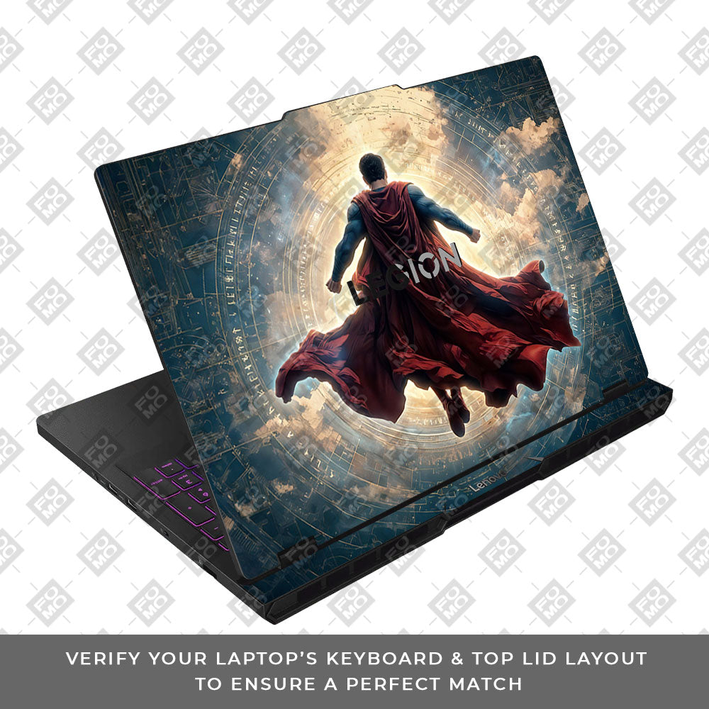 Superman Ascends Lenovo Legion Pro 5 16AFR10 Laptop Skin