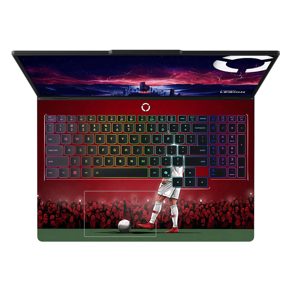 Ronaldo Cold Mode Lenovo Legion Pro 5 16IAX10 3D Laptop Skin