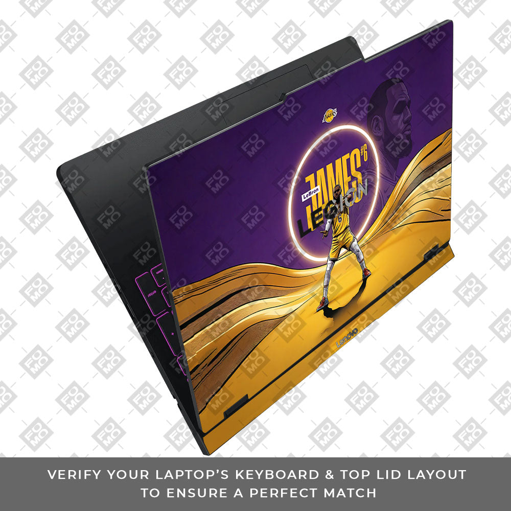 LeBron Legacy Lenovo Legion Pro 5 16IAX10 3D Laptop Skin