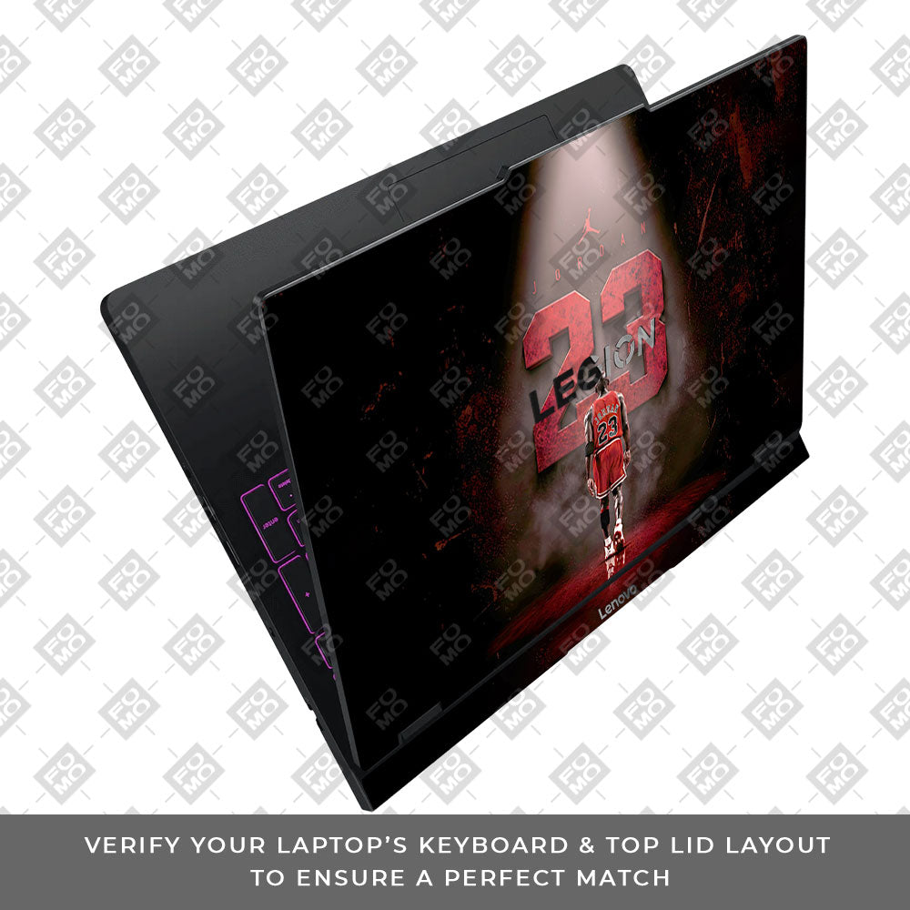 Jordan 23 Lenovo Legion Pro 5 16IAX10 3D Laptop Skin