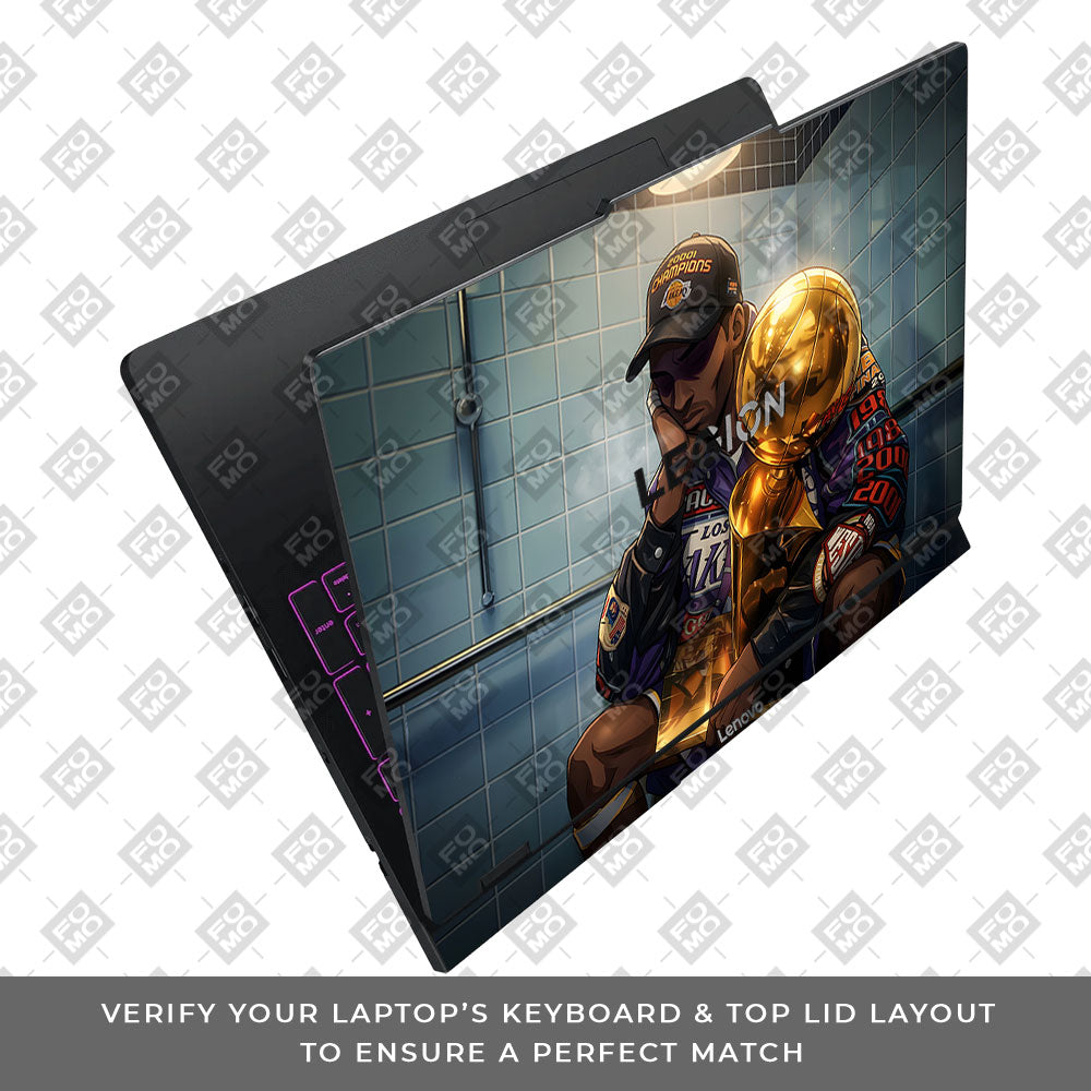 Kobe Trophy Lenovo Legion Pro 5 16IAX10 3D Laptop Skin