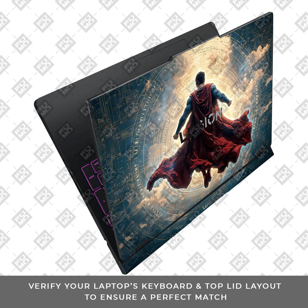 Superman Ascends Lenovo Legion Pro 5 16IAX10 Laptop Skin