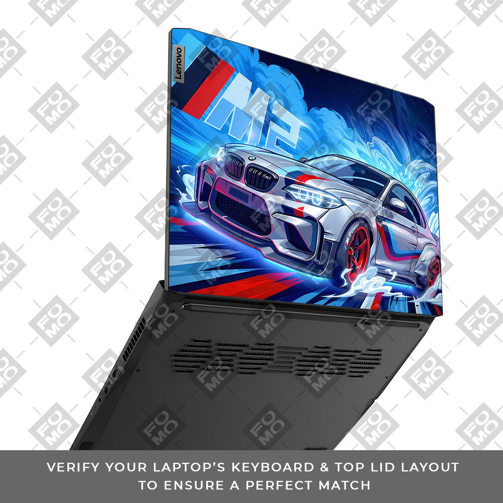 BMW M Performance Lenovo IdeaPad Gaming 3 15ACH6 and 15IHU6 Laptop Skin
