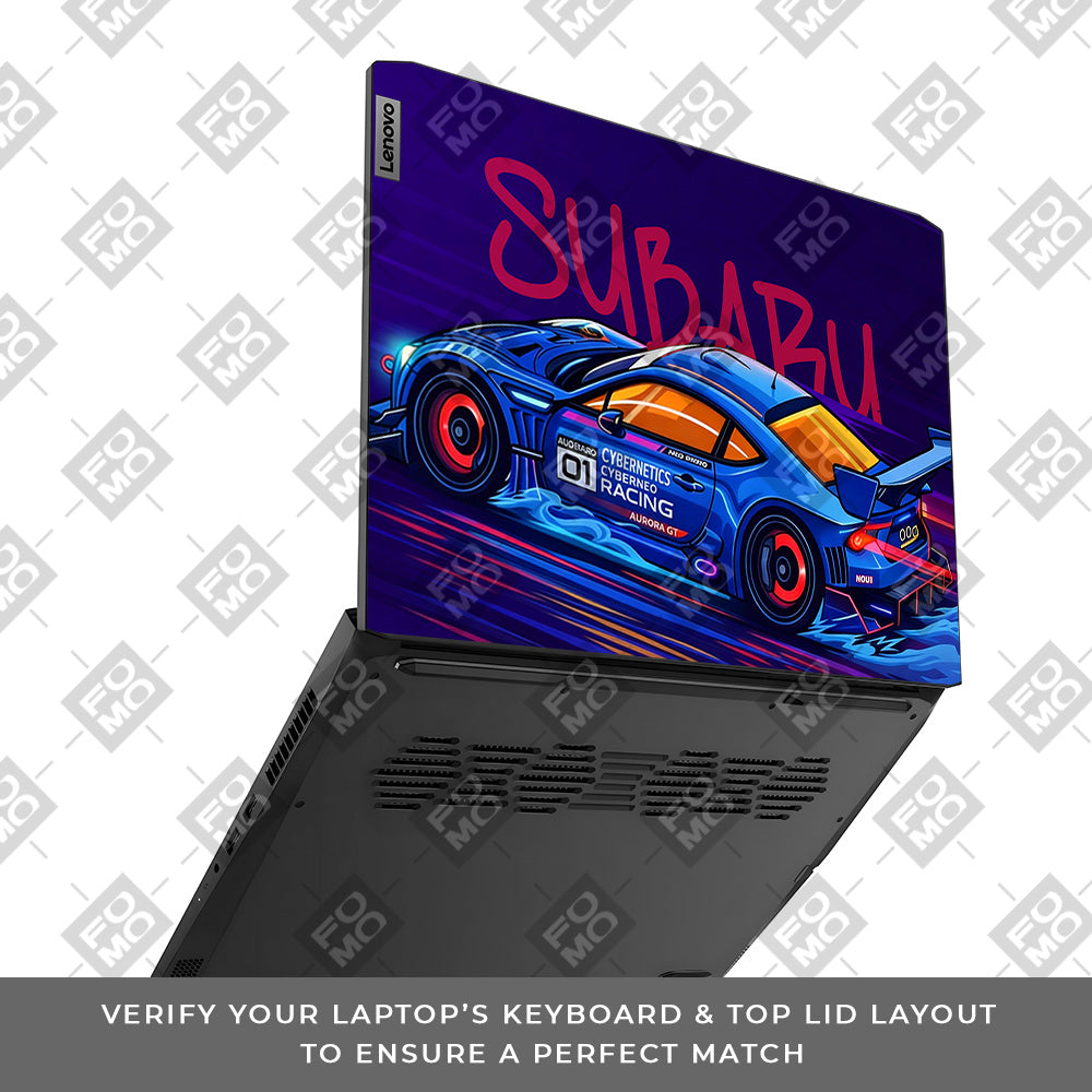 Subaru BRZ Lenovo IdeaPad Gaming 3 15ACH6 and 15IHU6 Laptop Skin