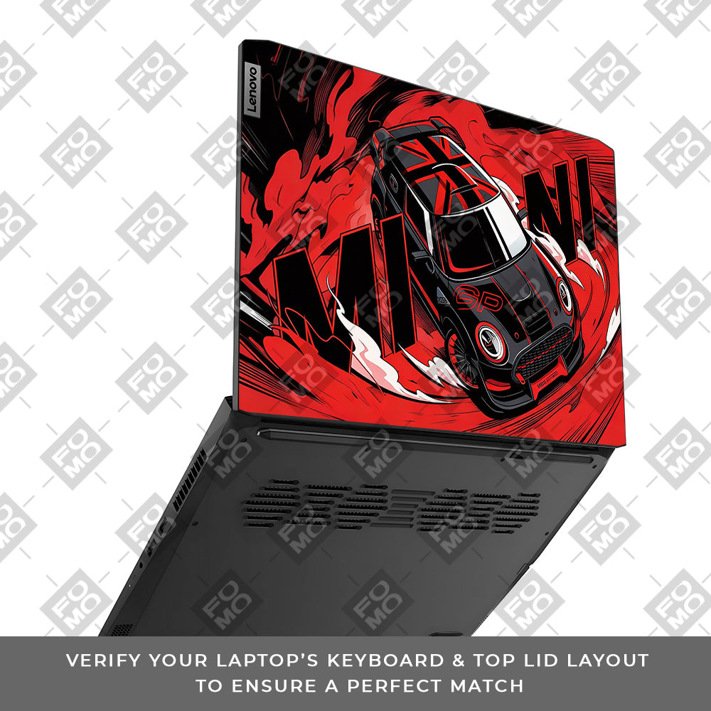 Mini Cooper Lenovo IdeaPad Gaming 3 15ACH6 and 15IHU6 Laptop Skin