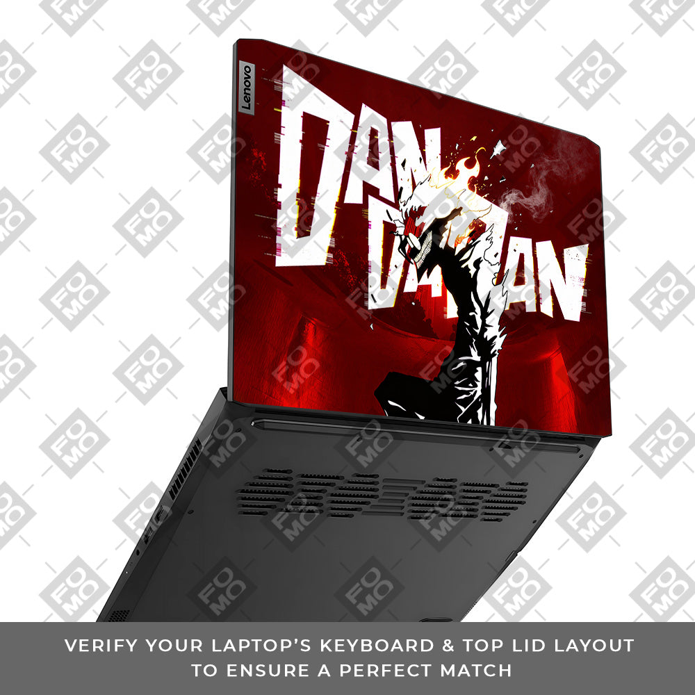 Dandadan Ignition Lenovo IdeaPad Gaming 3 15ACH6 and 15IHU6 Laptop Skin