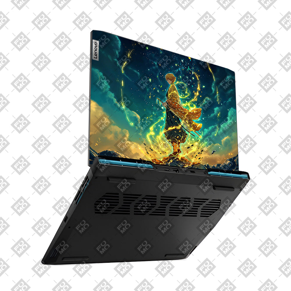 Zenitsu Thunder God Lenovo IdeaPad Gaming 3 15ARH7 and 15IAH7 Laptop Skin