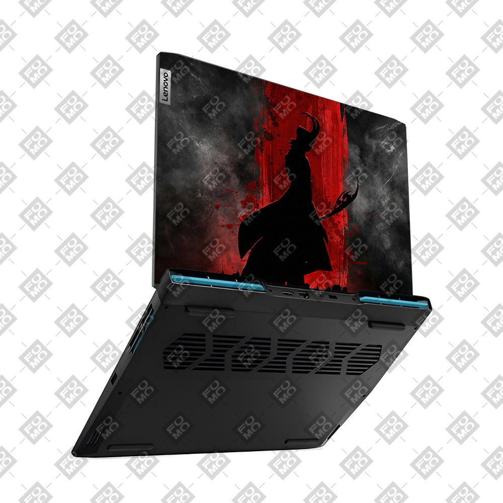 Loki Silhouette Red Strike Lenovo IdeaPad Gaming 3 15ARH7 and 15IAH7 Laptop Skin