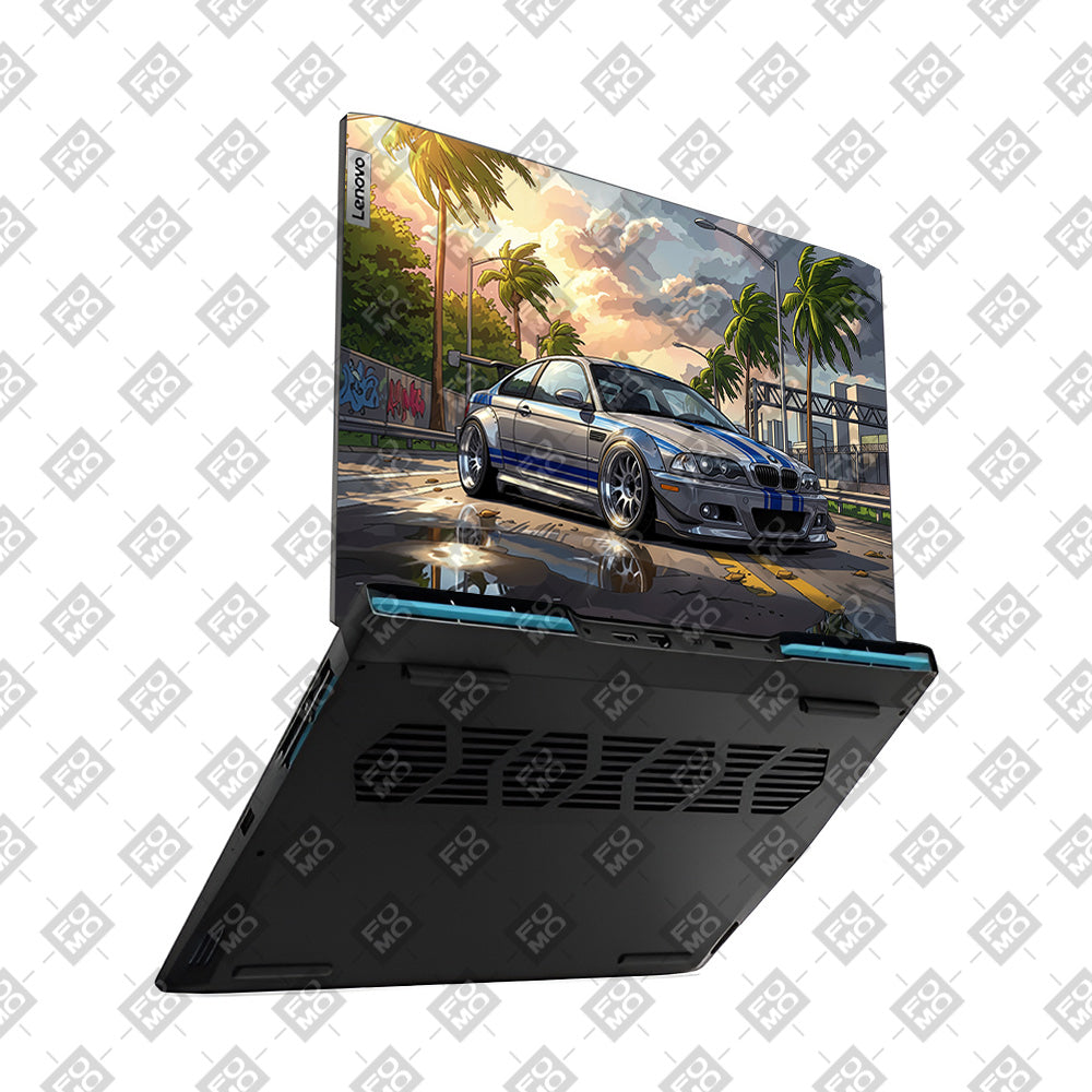 Street Icon BMW E46 Drift Legend Lenovo IdeaPad Gaming 3 15ARH7 and 15IAH7 Laptop Skin