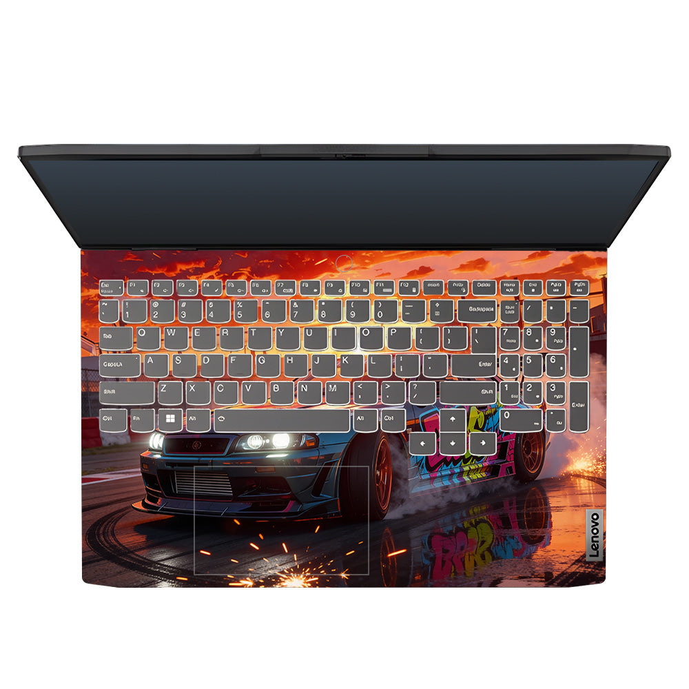 Tokyo Drift Vibes Lenovo IdeaPad Gaming 3 15ARH7 and 15IAH7 Laptop Skin