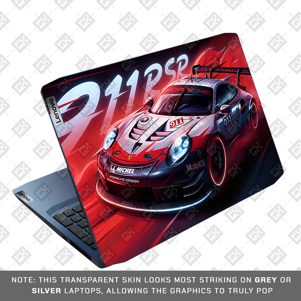 Porsche 911 RSR Lenovo IdeaPad Gaming 3 15ARH05 and 15IMH05 Laptop Skin