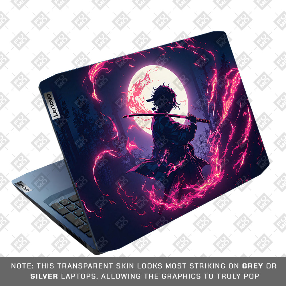 Tanjiro's Flame of Ember Lenovo IdeaPad Gaming 3 15ARH05 and 15IMH05 Laptop Skin