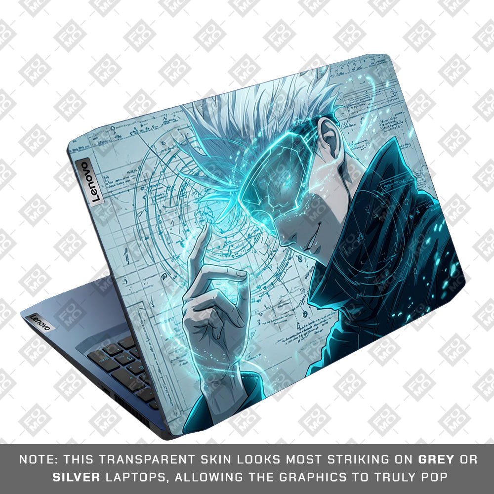 Gojo Satoru Power Lenovo IdeaPad Gaming 3 15ARH05 and 15IMH05 Laptop Skin