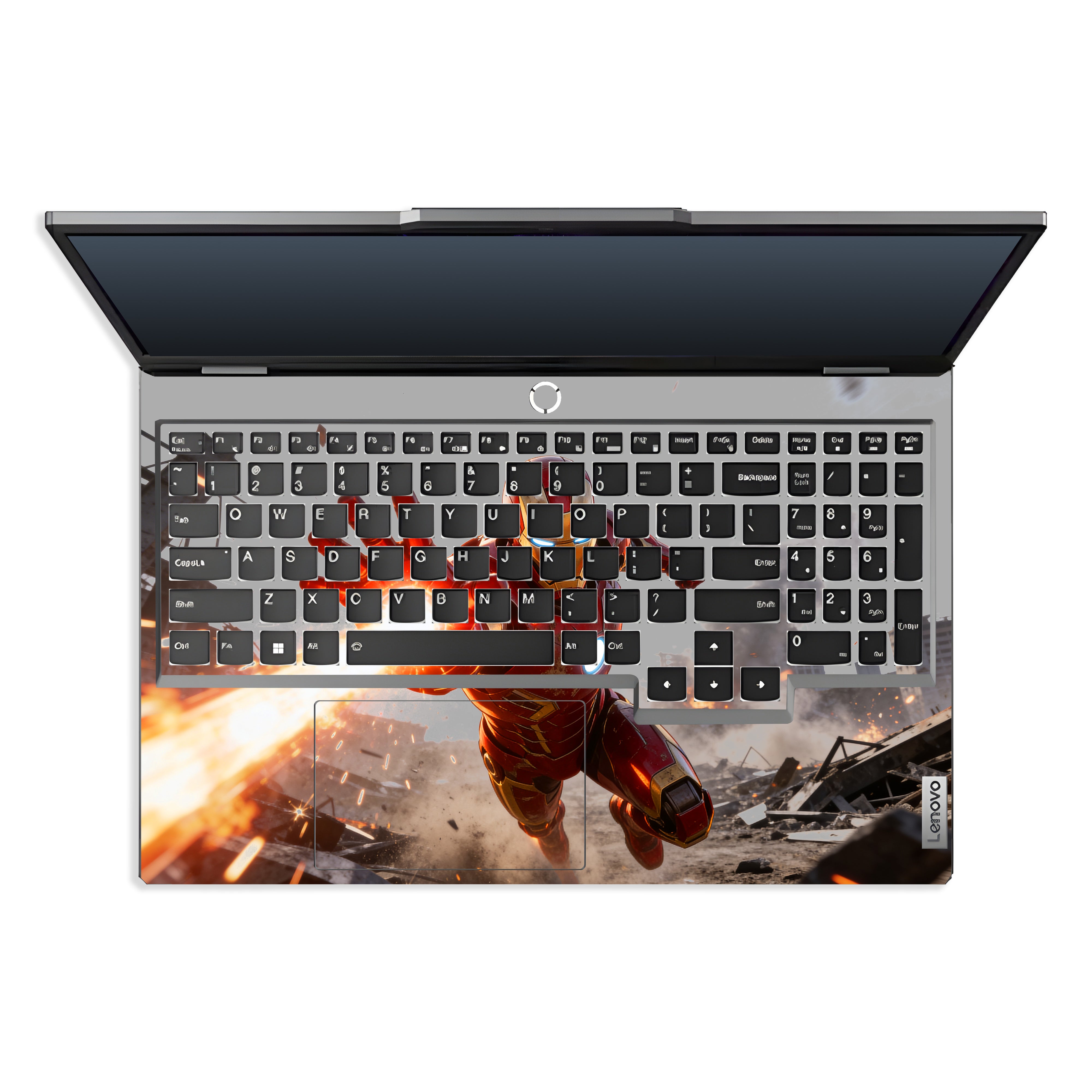Transparent Iron Fist Lenovo LOQ 2024, 2025 Laptop Skin