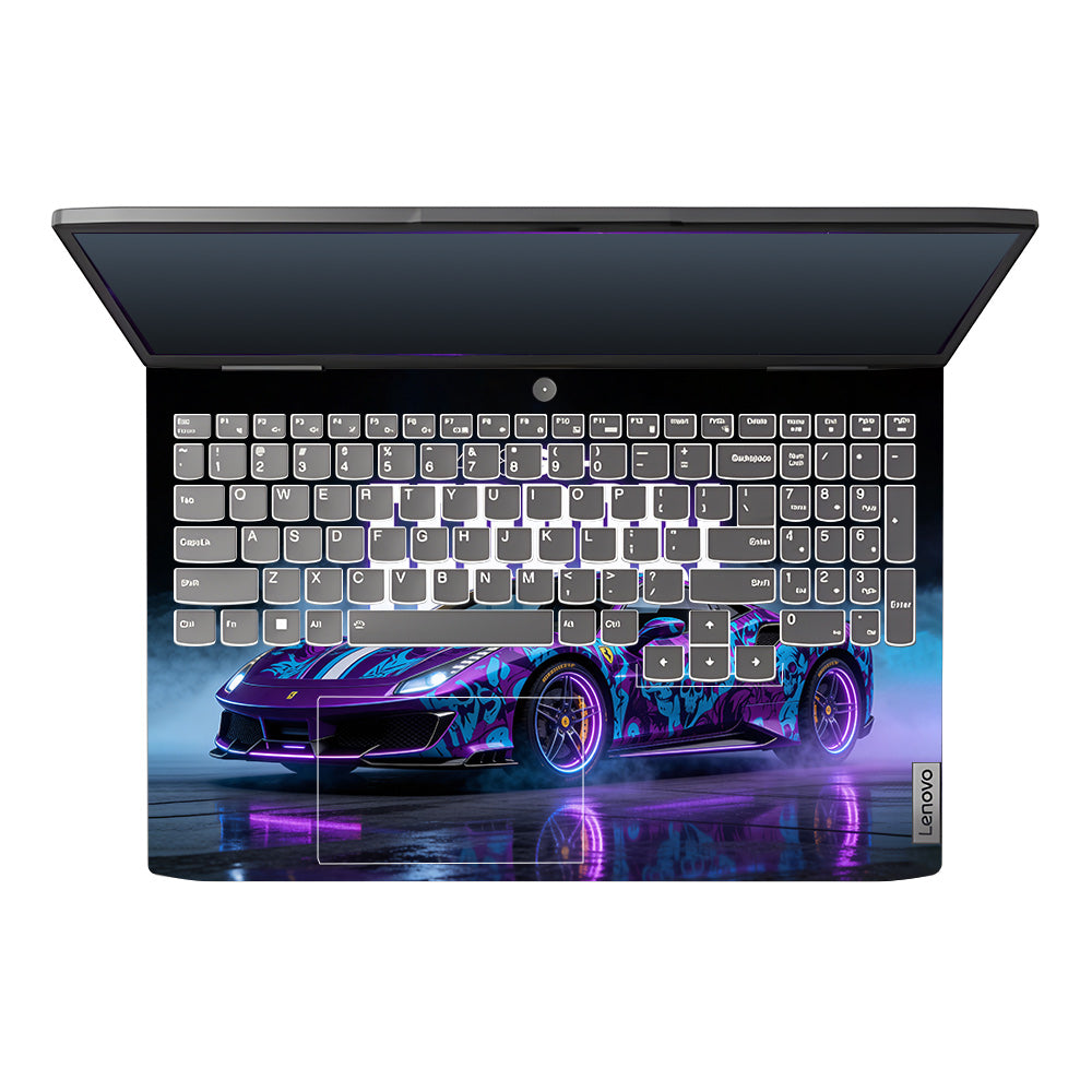 Psycho Drive Ferrari 488 Lenovo LOQ 2023 15IRH8, 15APH8 Laptop Skin