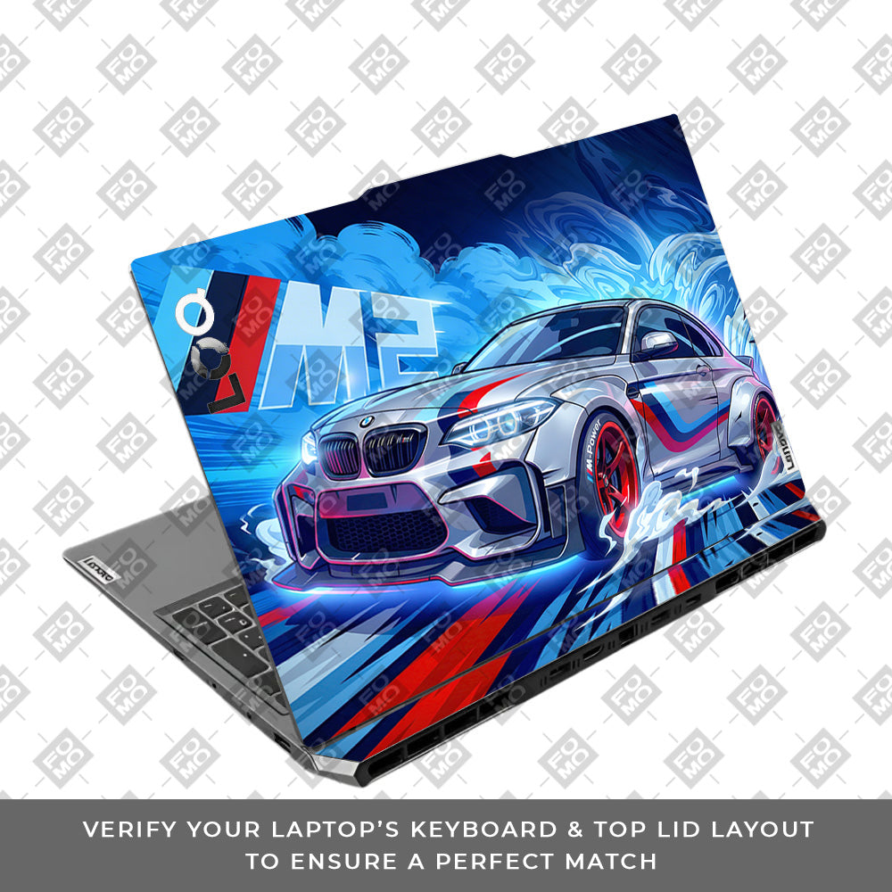 BMW M2 Lenovo LOQ 2024, 2025 Laptop Skin