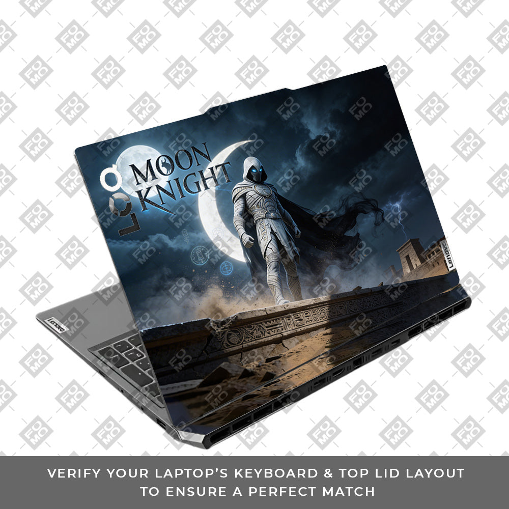 Moon Knight Lunar Vigil Lenovo LOQ 2024, 2025 Laptop Skin