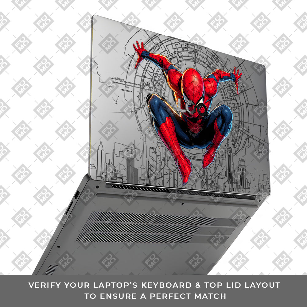 Transparent Web of Destiny Lenovo LOQ Essential 15IAX9E Laptop Skin