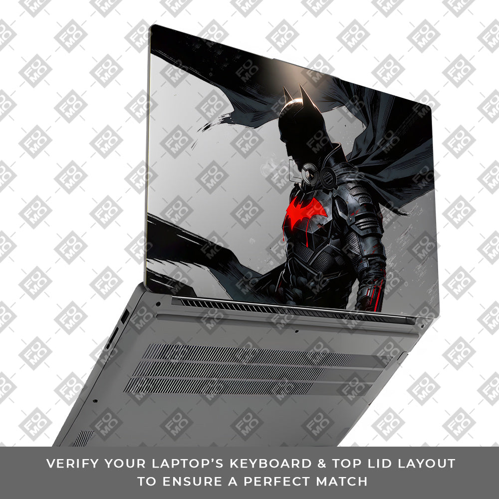 Transparent Dark Knight Lenovo LOQ Essential 15IAX9E Laptop Skin