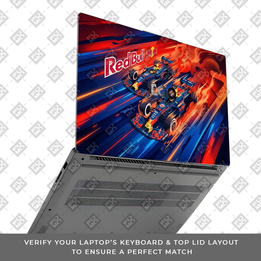 Red Bull Racing Velocity Lenovo LOQ Essential 15IAX9E Laptop Skin
