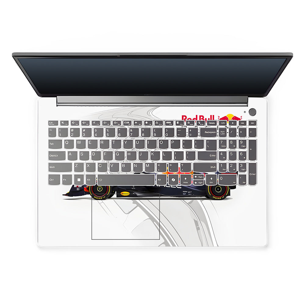 Red Bull Racing in Action Lenovo LOQ Essential 15IAX9E Laptop Skin