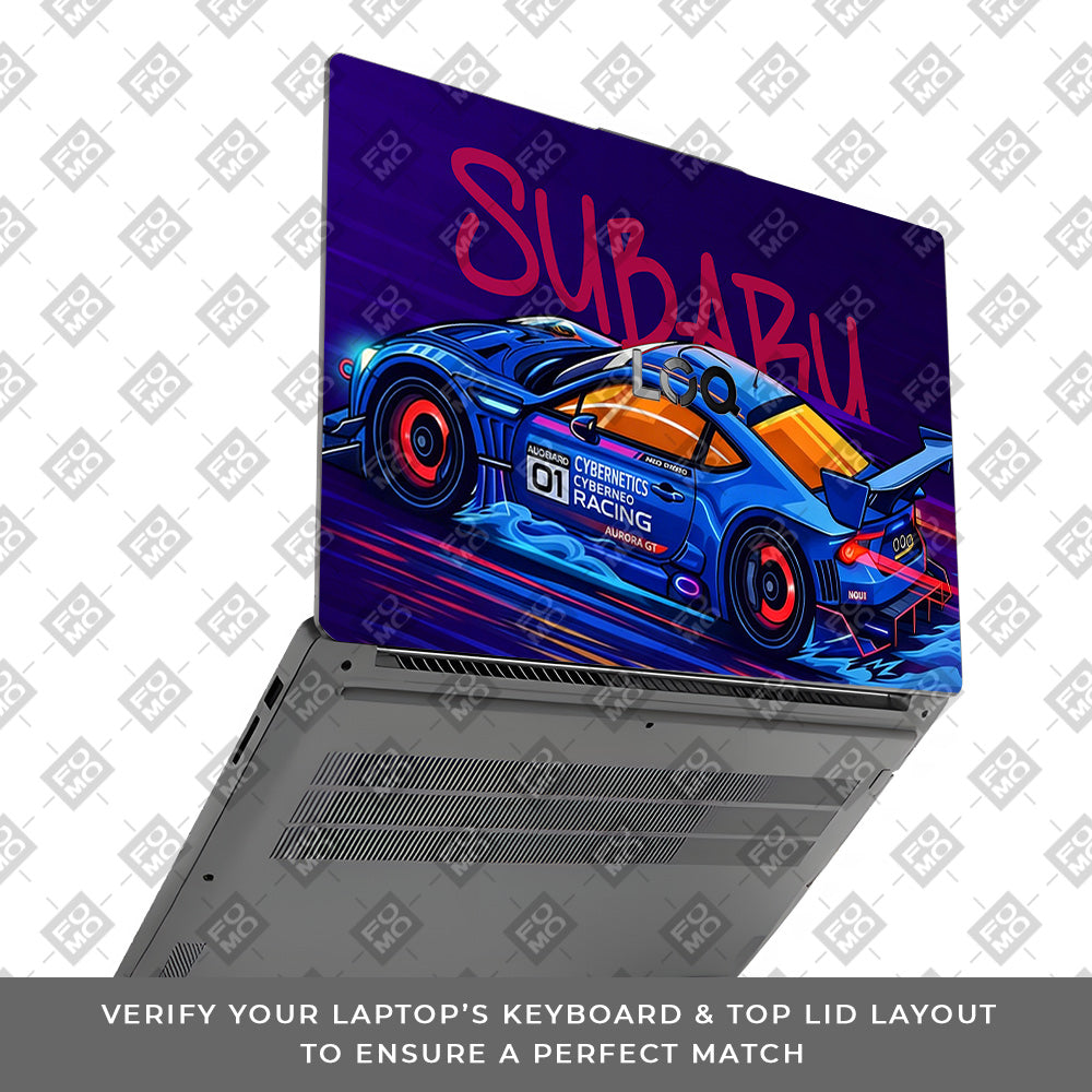 Subaru BRZ Lenovo LOQ Essential 15IAX9E Laptop Skin