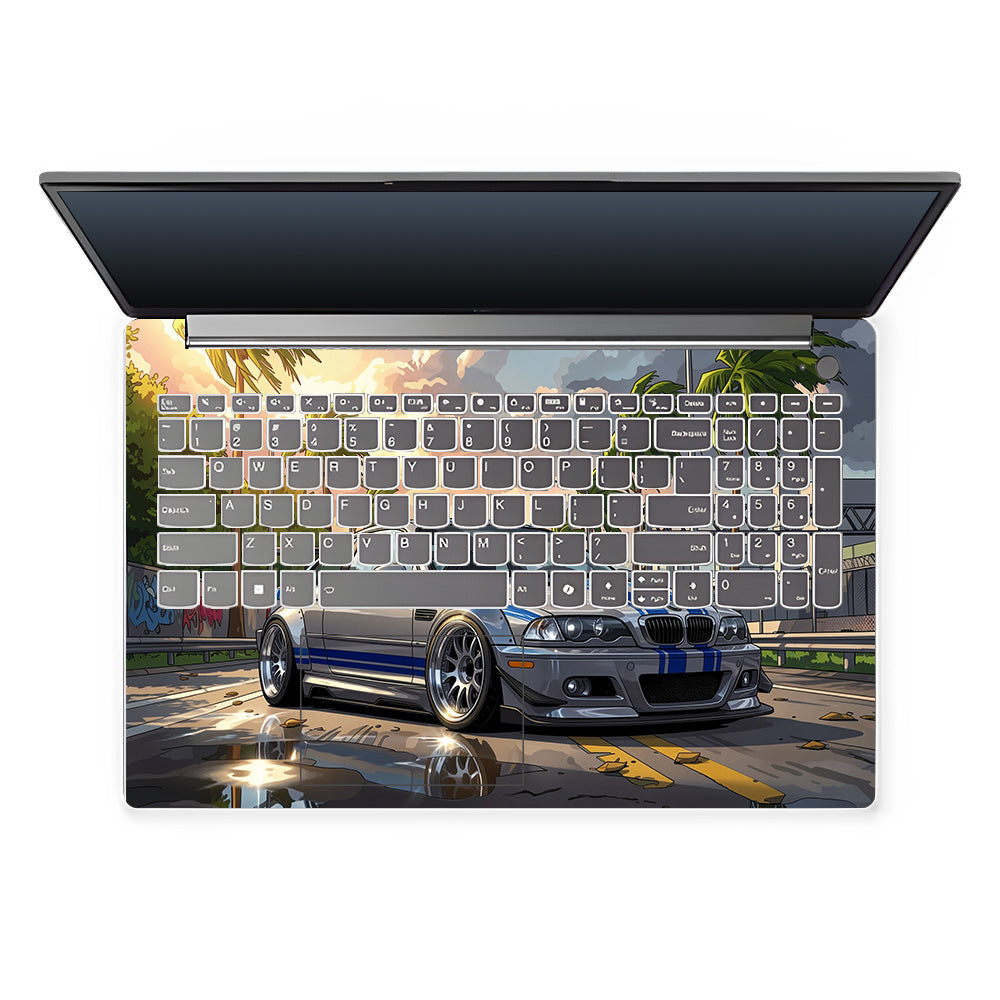 Street Icon BMW E46 Drift Legend Lenovo LOQ Essential 15IAX9E Laptop Skin