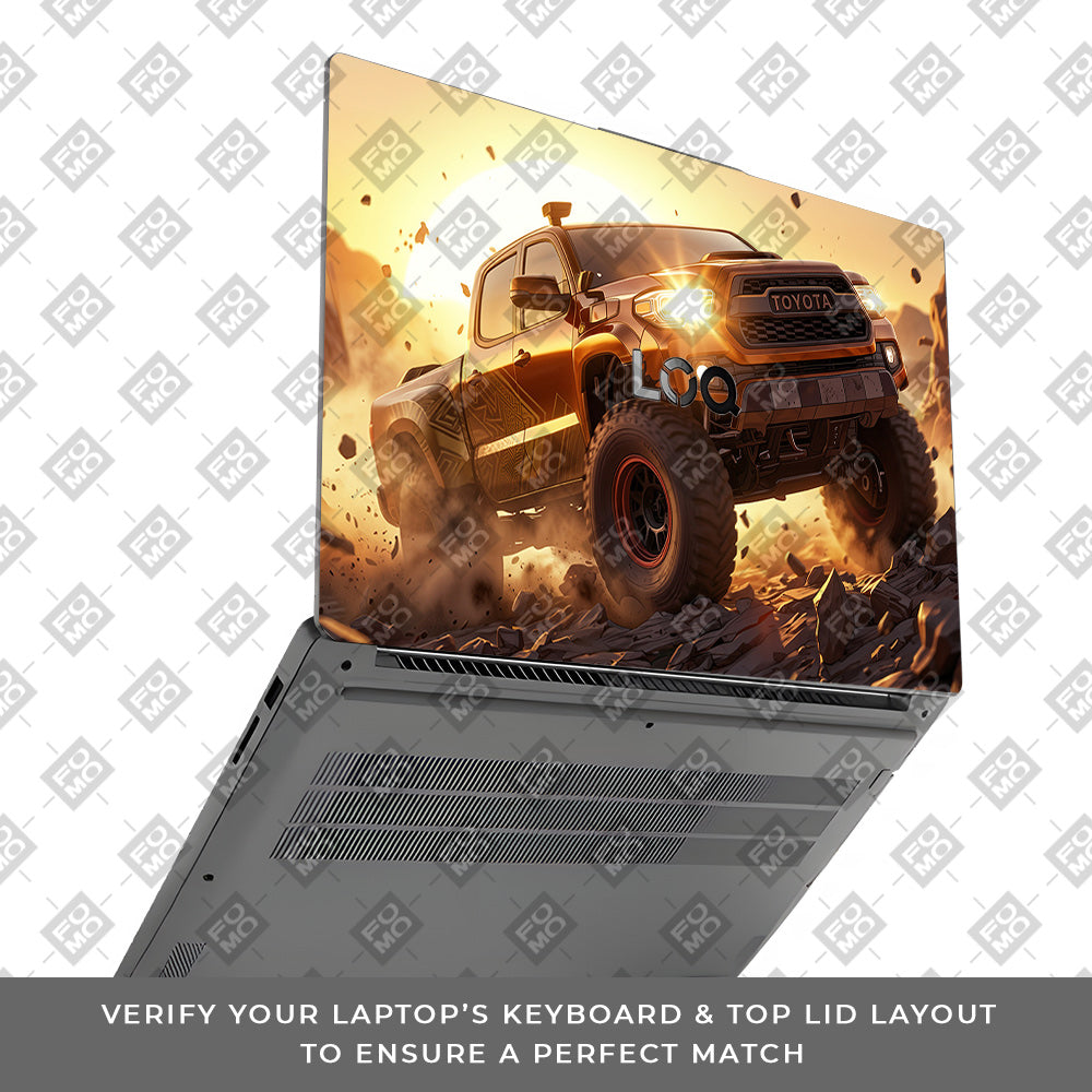 Toyota Off Road Beast Lenovo LOQ Essential 15IAX9E Laptop Skin