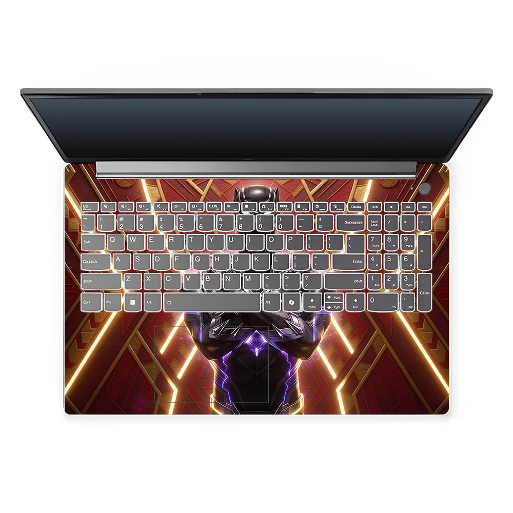 Black Panther Wakanda's King Lenovo LOQ Essential 15IAX9E 3D Laptop Skin