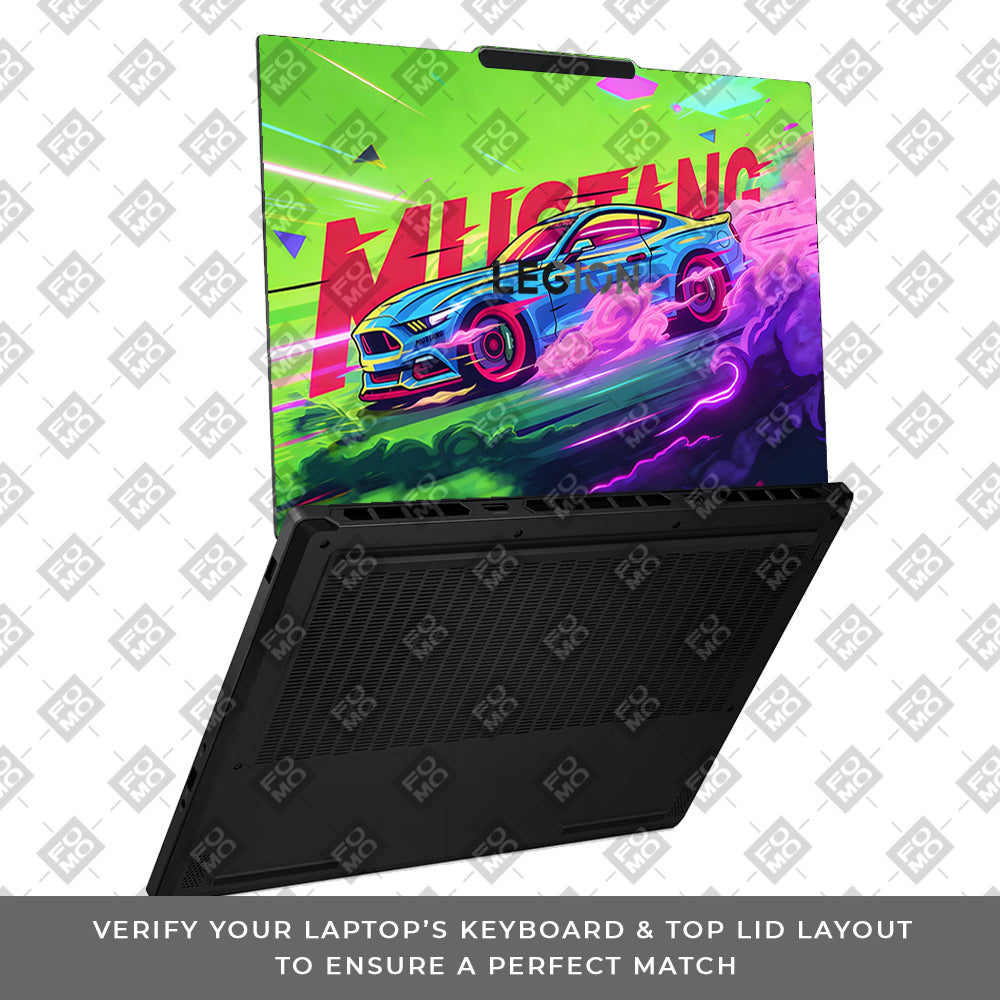 Ford Mustang Legacy Lenovo Legion 5 15AHP10 Laptop Skin