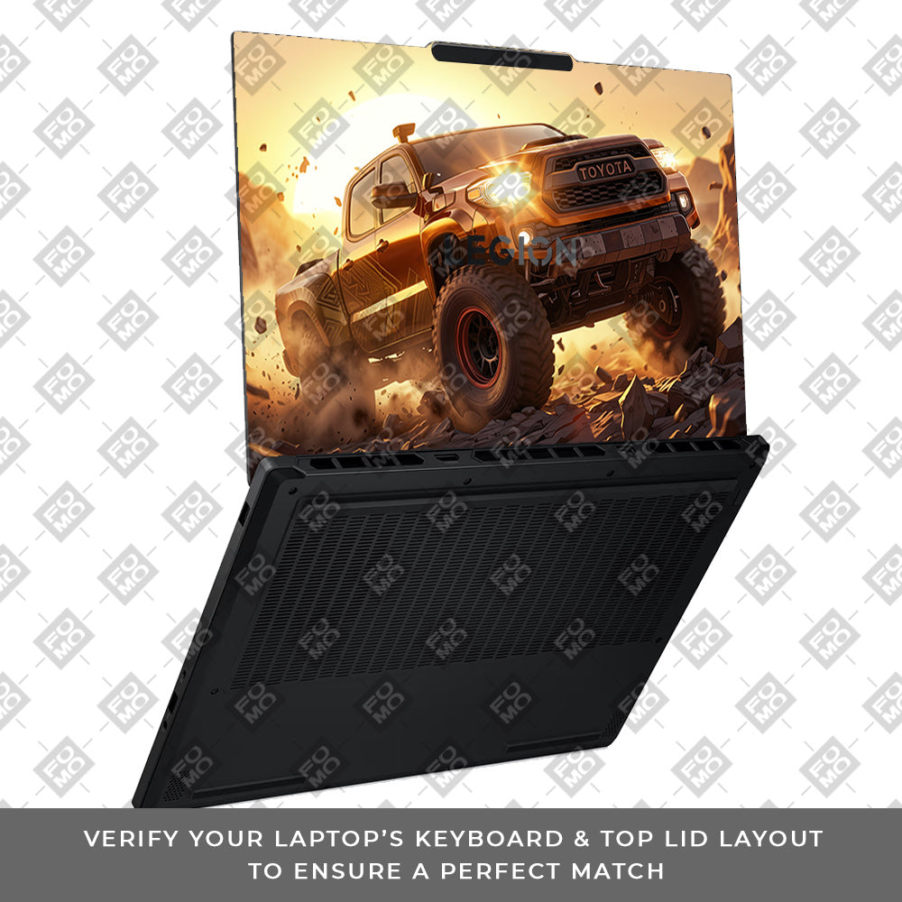 Toyota Off Road Beast Lenovo Legion 5 15AHP10 Laptop Skin